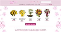Desktop Screenshot of karelsflowers.com